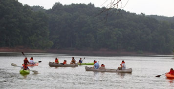 boating at Hoover Park
