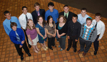 Scholar Athletes group photo