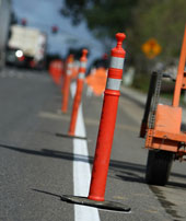 College Ave. construction